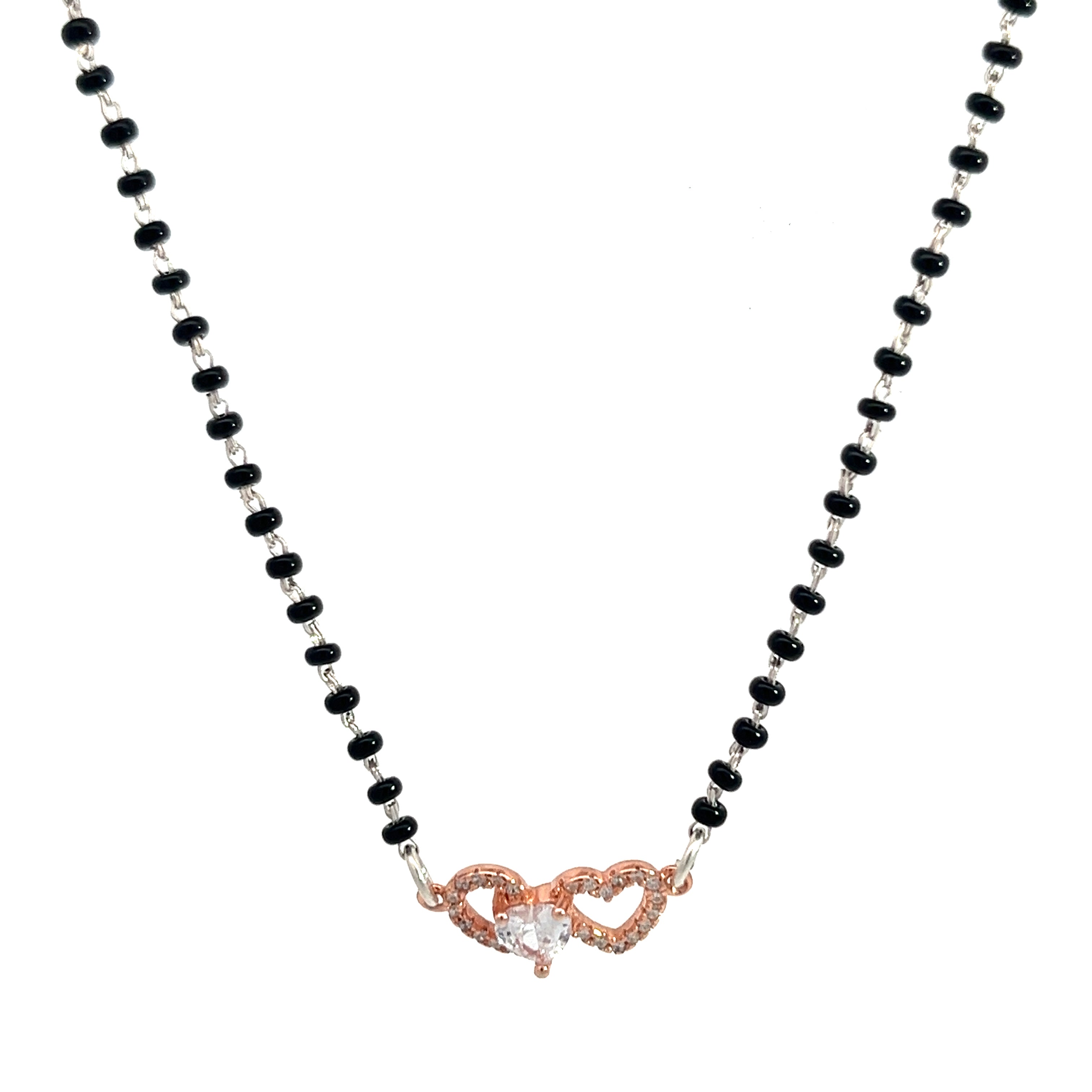 PupleLuck Nimrit Rose Gold Mangalsutra