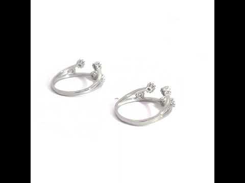 PurpleLuck Priyamani Silver Toe Rings